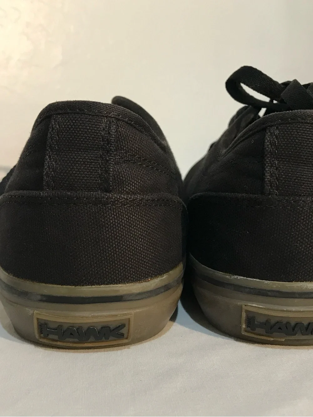 TONY HAWK Black Low-Top Lace-Up Skateboarding Shoes Sneakers for Skateboarding‎